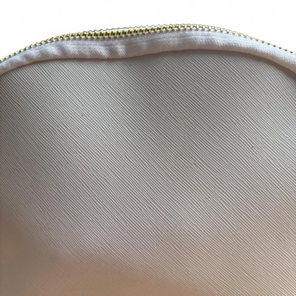 Bride Makeup Bag Bridal Cosmetic Pouch‎ Wedding Day Clutch Travel Toiletry Gift